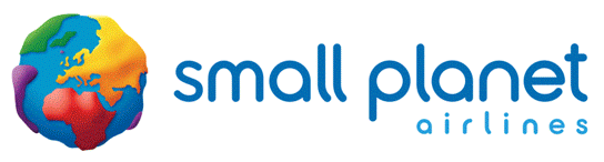 Small Planet Airlines logo GIF